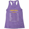 Cancer Facts Zodiac Racerback Tank