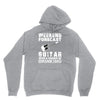 weekend forcast guitar with a chance of drinking Hoodie