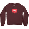 TAP LIKE Crewneck Sweatshirt