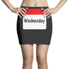 title of day of the week wednesday day of the week Mini Skirts