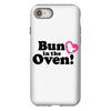 Bun in the Oven with Heart Baby Girl iPhone 8