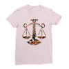 ethnic libra Ladies Fitted T-Shirt