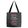 Mom Great Job I'm Awesome Love Happy Mother's Day Tote Bags