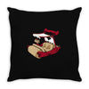 prehistorically pimped Throw Pillow
