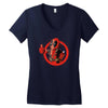 dead boy   copy Women's V-Neck T-Shirt