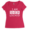 i am sherlocked Women's Triblend Scoop T-shirt
