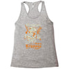 scary krampus Racerback Tank