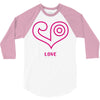 love (2) 3/4 Sleeve Shirt