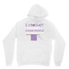 i crochet so i don't choke people save a life, send yarn Unisex Hoodie