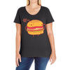 big buns Ladies Curvy T-Shirt