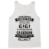 Super Cool Gigi Of A Freaking Awesome Grandson Tank Top