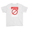 zombie  do not feed the zombies fun Youth Tee