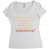 devil Women's Triblend Scoop T-shirt