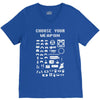 choose your weapon gamers V-Neck Tee