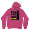 save water drink beer (2) Unisex Hoodie