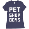 pet shop boy new Ladies Fitted T-Shirt