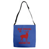 deer hunter body piercing by remington black tee shotgun rifle hunting Adjustable Strap Totes