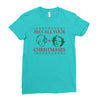 golden christmas Ladies Fitted T-Shirt