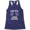 this guy loves boston Racerback Tank