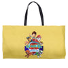 paw patrol birthday boy grandpa Weekender Totes