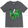 zombunnie V-Neck Tee