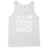 wicked chickens lay deviled eggs Tank Top
