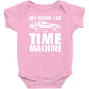 my other car is a time machine Baby Onesie