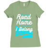 Country Road (f149) Ladies Fitted T-Shirt
