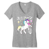 Ponycorn Women's V-Neck T-Shirt