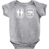 drifting   problem solved mens funny Baby Bodysuit