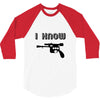 i love you and i know1 3/4 Sleeve Shirt