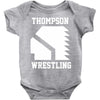 Thompson High School Wrestling (Vision Quest) Baby Onesie