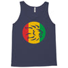 rasta lion head reggae dub step music dance Tank Top