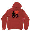 i love 80's Unisex Hoodie