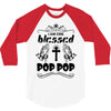 I Am One Blessed Pop Pop 3/4 Sleeve Shirt
