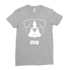 dog Ladies Fitted T-Shirt