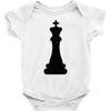Chess King and Pawn Baby Bodysuit