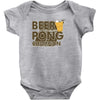 beer pong Baby Bodysuit