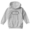 black oval Youth Hoodie