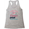 Girl Like A Flowers Racerback Tank