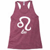 leo zodiac Racerback Tank