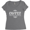 coffee (3) Women's Triblend Scoop T-shirt