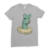 elizabethan dilophosaurus Ladies Fitted T-Shirt