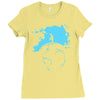 water planet global warming world ocean banksy nature graphic Ladies Fitted T-Shirt