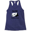say no to doing things Racerback Tank