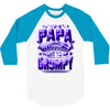 papa grumpy 3/4 Sleeve Shirt