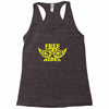 free mustache rides t shirt Racerback Tank