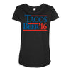 tacos  beer '16 Maternity Scoop Neck T-shirt