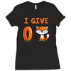 zero fox Ladies Fitted T-Shirt