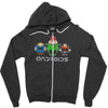 androids Zipper Hoodie